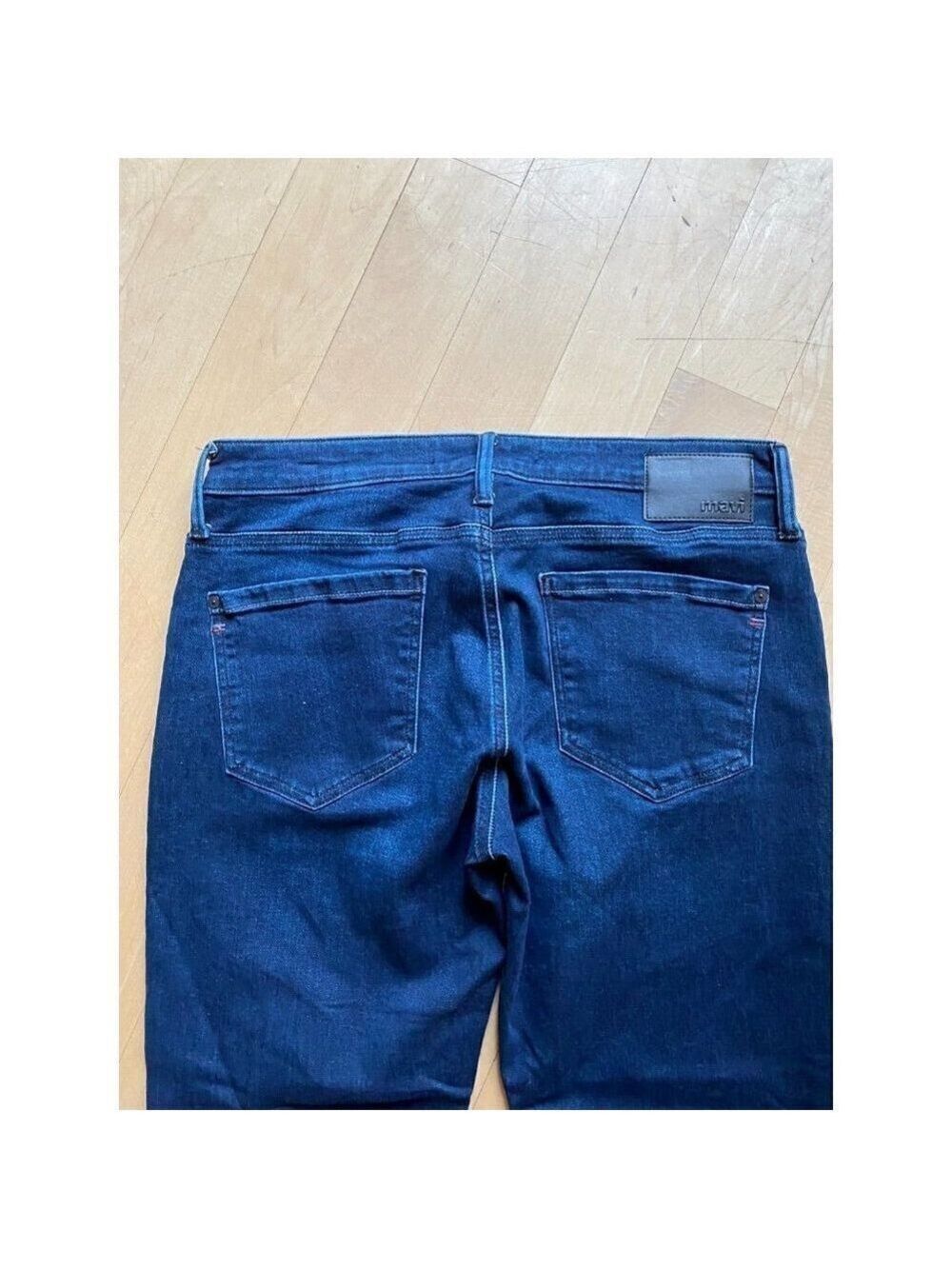 MAVI Jeans Men's Athletic Denim "Marcus" Ink Blue Slim Straight Leg - Picture 8 of 10
